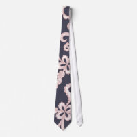 Cora o laço floral branco cor-de-rosa em azuis