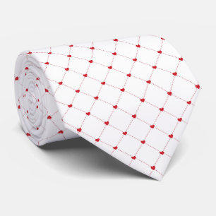 Gravata Corações de São Valentim Masculina