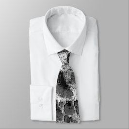 Gravata Coral com travesseiro redondo preto e branco a cor