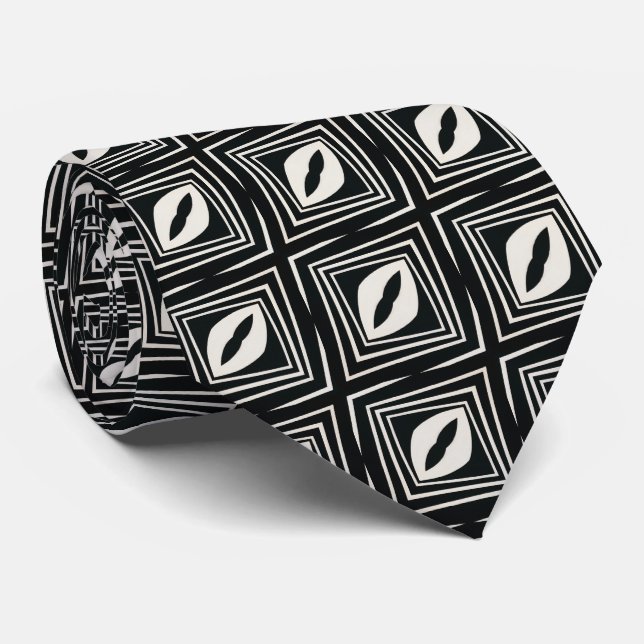 Gravata Corbata de estilo masculino moderno rayas (Rolled)
