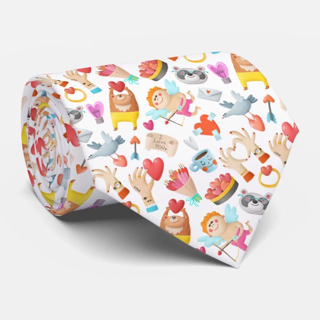 Gravata Corbata San Valentín (Rolled)