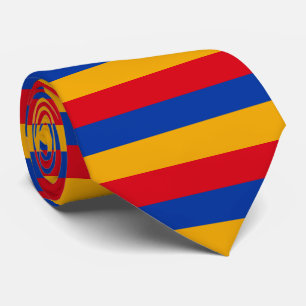 Gravata Cores da bandeira de Arménia