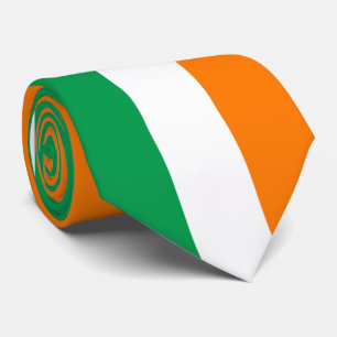 Gravata Cores da bandeira de Ireland