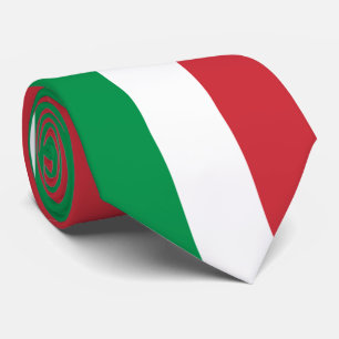 Gravata Cores da bandeira de Italia