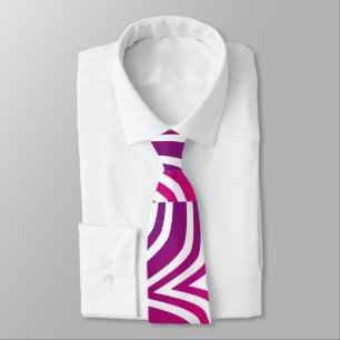 Gravata Cores de outubro rosa casual inteligente