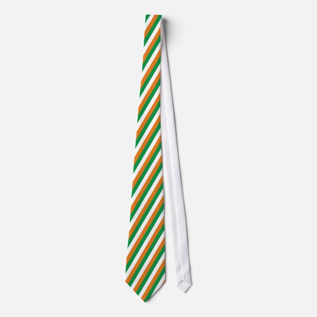 Gravata Cores estandarte Irlanda (Frente)
