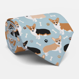 Gravata Corgi - Patas e Ossos do Cão