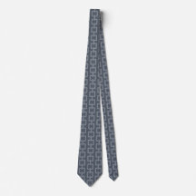 Corrente Geométrica Masculina Azul Índigo