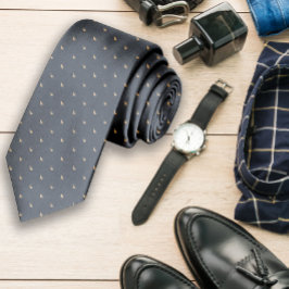 Gravata Cota Monograma do Nome Personalizado da cinza