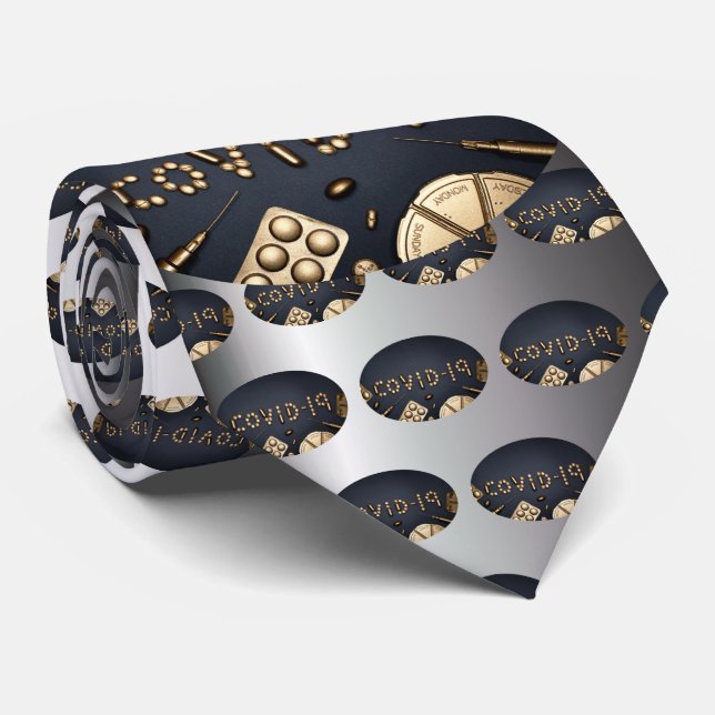 Gravata Covid-19 (Rolled)