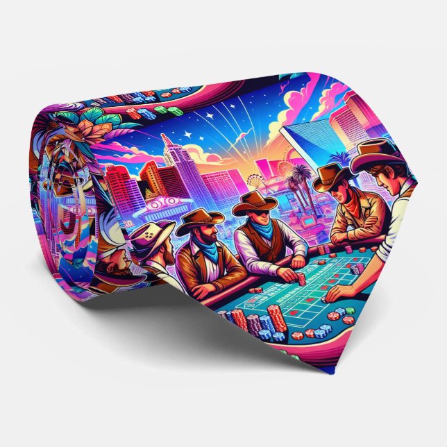 Gravata Cowboy Casino Dice Game (Rolled)