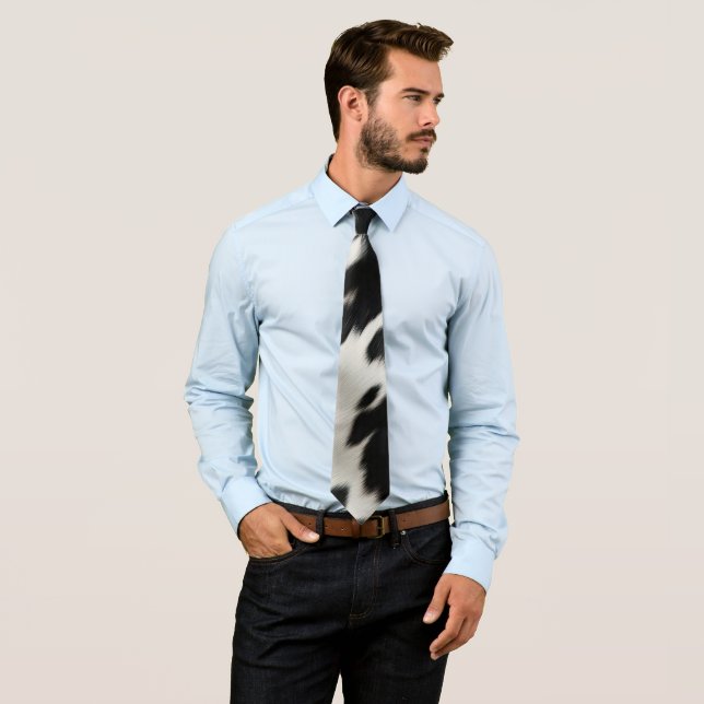 Gravata Cowhide da Fazenda Ocidental (In Situ)