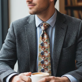 Gravata Cozy Botanical – Earthy Floral 