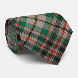 Gravata Craig Antigo Ancião Original Escoceso Tartan Neck