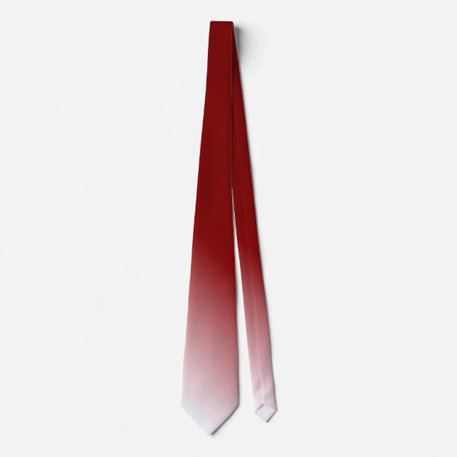 Gravata Creative Original Stylish Red Abstract (Frente)