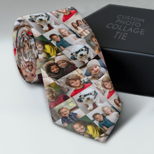 Gravata Crie uma Colagem de Fotos Personalizada com 16 Fot