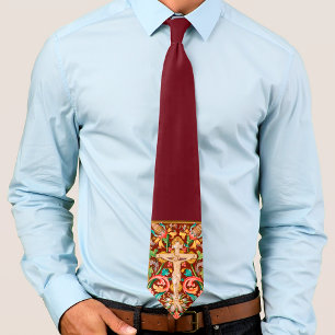 Gravata Crucificado Jesus Quaresma