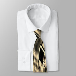 Gravata Cruzado com uma forte sombra de bege, espelho