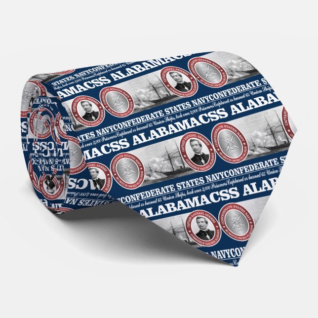 Gravata CSS Alabama (CSN) (Rolled)