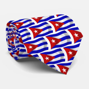 Gravata Cuba Flag Tie