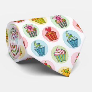 Gravata Cupcakes Quirky