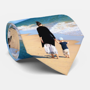 Gravata Custom Photo Neck Tie with Your Favorite Photos