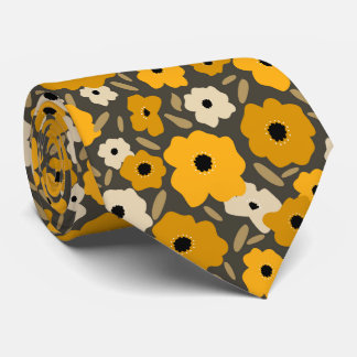 Gravata Customizable Scandinavian Doodle flower
