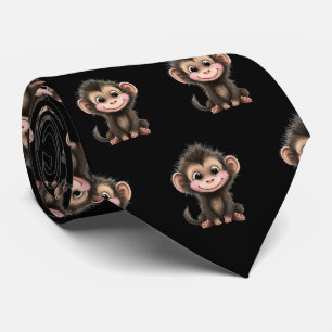 Gravata Cute Monkey Kawaii