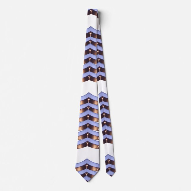 Gravata Cyborg Geeky CricketDiane do Scifi do futurista (Frente)