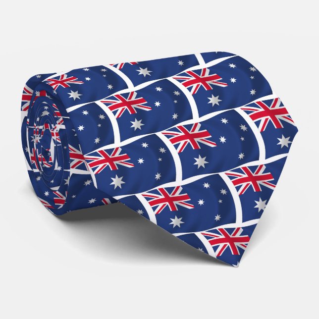 Gravata da Bandeira da Austrália (Rolled)