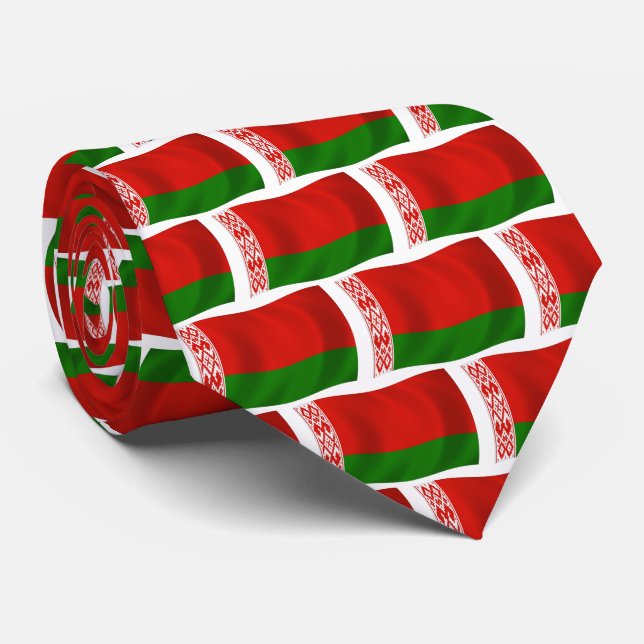 Gravata da Bandeira da Bielorrússia (Rolled)