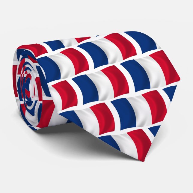 Gravata da Bandeira da França (Rolled)