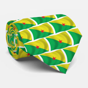 Gravata da Bandeira da Guiana Francesa