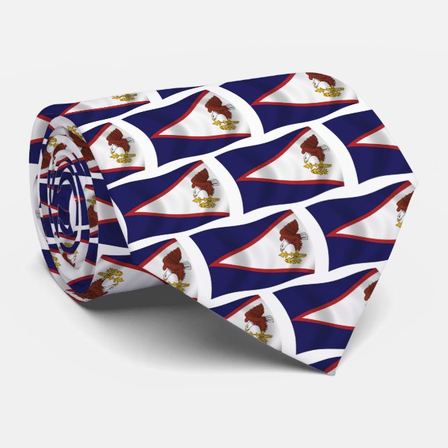 Gravata da Bandeira da Samoa Americana (Rolled)