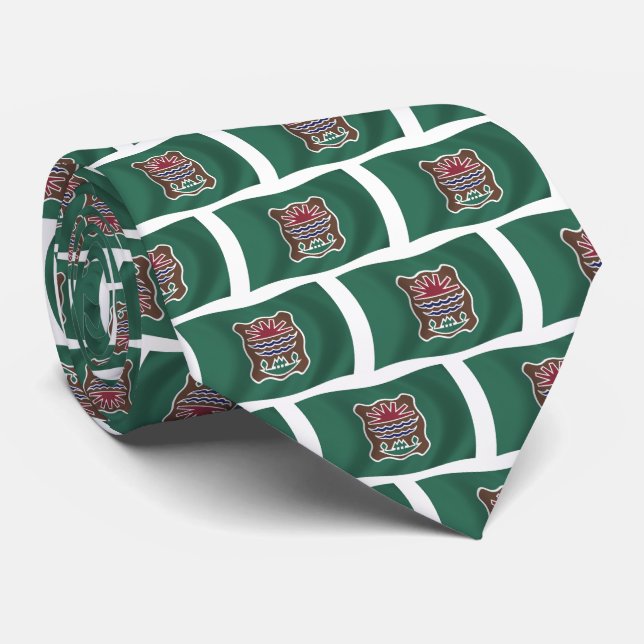 Gravata da Bandeira da Tribo Abenaki (Rolled)