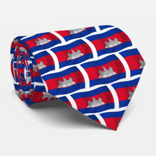 Gravata da Bandeira do Camboja