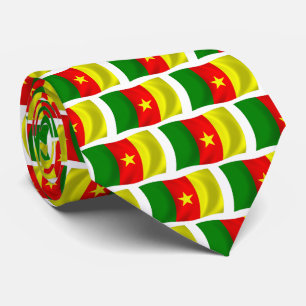 Gravata da Bandeira dos Camarões