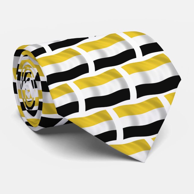 Gravata da Bandeira Garifuna (Rolled)