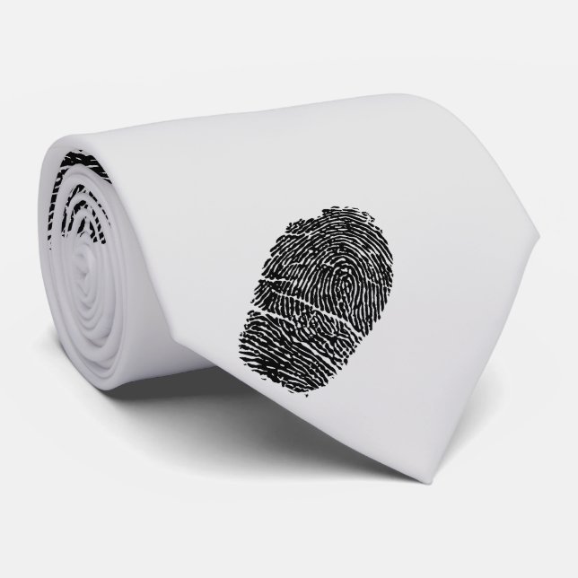 Gravata da impressão digital (Rolled)