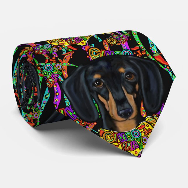 Gravata Dachshund (Rolled)
