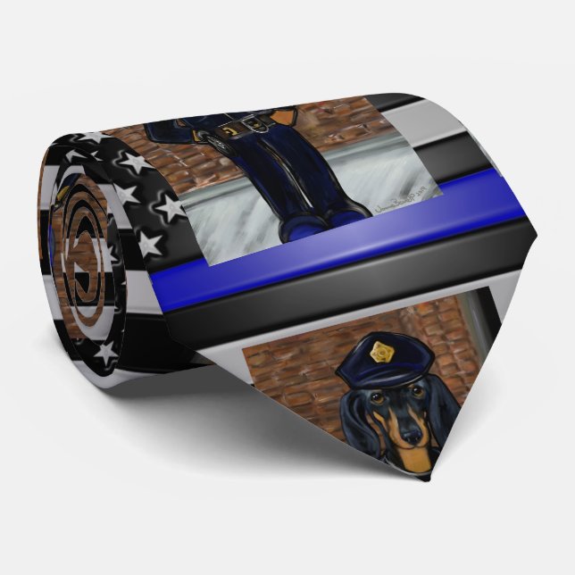 GRAVATA DACHSHUND (Rolled)