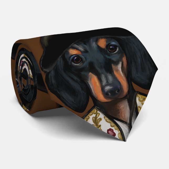 GRAVATA DACHSHUND (Rolled)