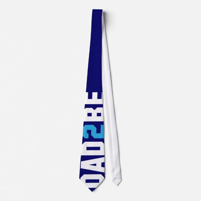 Gravata Dad2Be - Pai a ser (Frente)