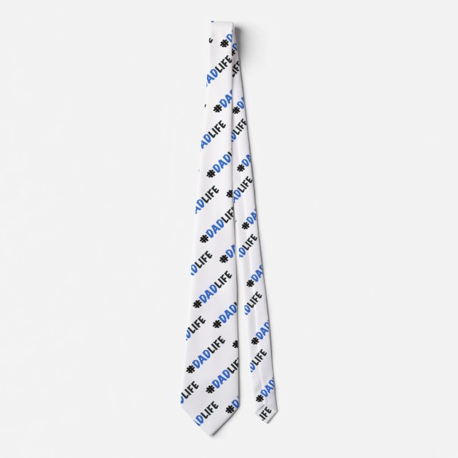 GRAVATA #DADLIFE TIE (Frente)