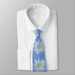 Gravata Daisy Flower Tie