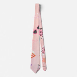 Gravata Dama Rosa