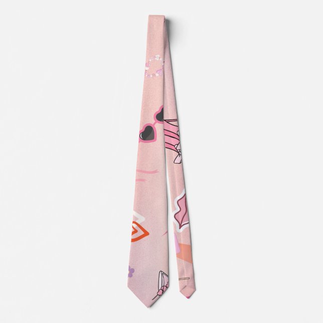 Gravata Dama Rosa (Frente)