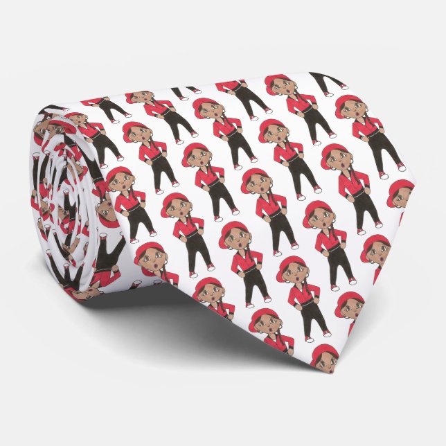 Gravata Dança Pai Hip Hop Dancer Hiphop Classe de Consider (Rolled)