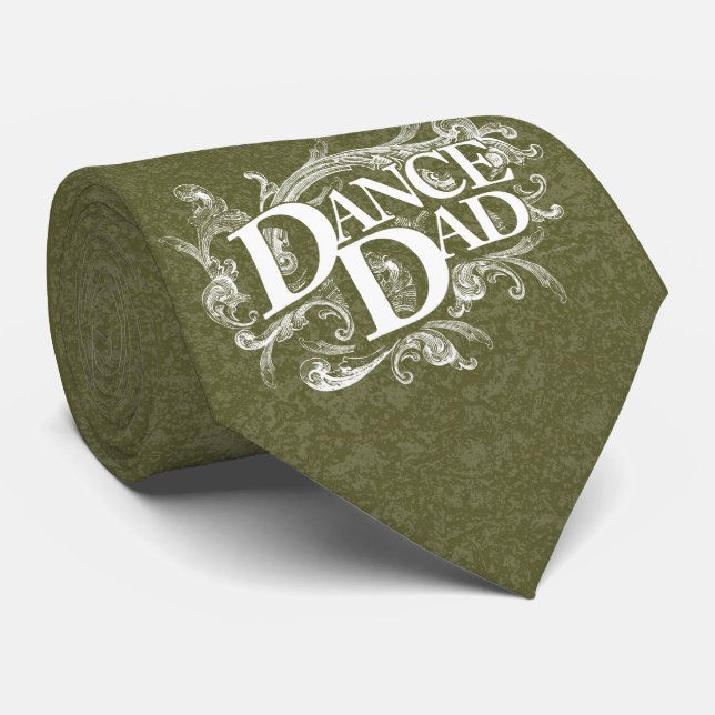 Gravata Dance Pai Tie (Rolled)