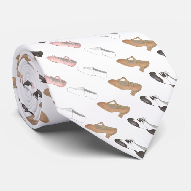 Gravata Dance Teacher - Balé Tap Jazz - Calçado lírico Tie (Rolled)